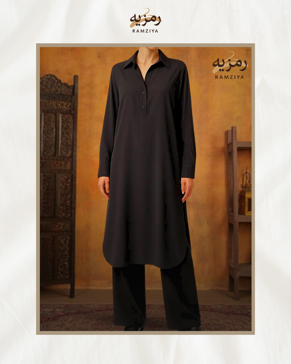 Linen Whisper Tunic Set